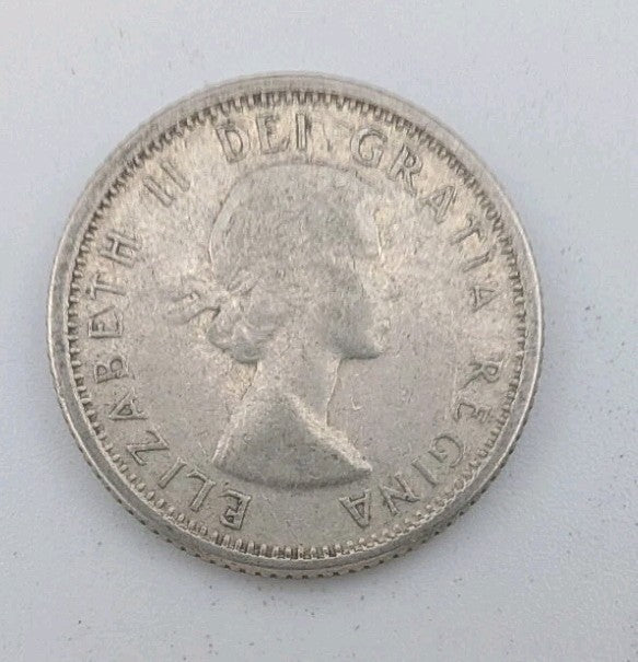 1963 Canada 10c Silver coin Dime - 2g of pure silver1