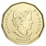 BU Canada 1896-2021 Klondike Gold Rush - Plain & Coloured - $1 dollar loonie3