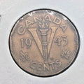 1943 Canada Tombac Five Cents Coin. UNC Nickel 5 cents 5c - NumisFind