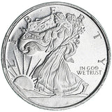 American Silver Eagle Style 1/10ozt .999 Pure Silver Coin, Fractional Bullion - NumisFind