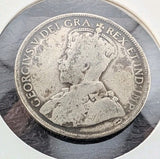 1916 canada 50 cents Circulated1