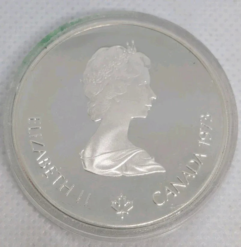 1973 Montreal Olympics .925 Proof SILVER $5 Coin Map - NumisFind