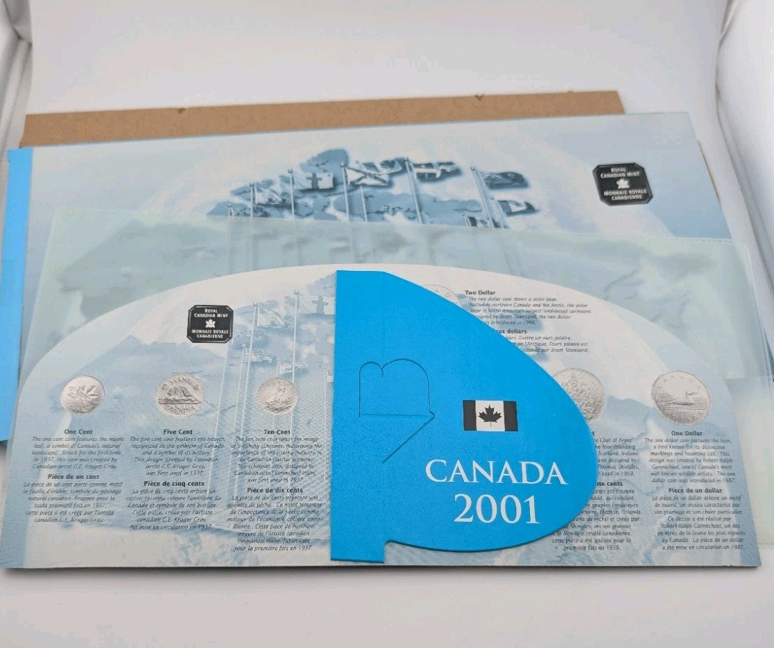 Canada 2001 Collector Coin set - In Perfect condition!1
