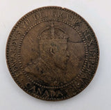 CANADA - 1909 Large Canadian 1 Cent Penny - G-41