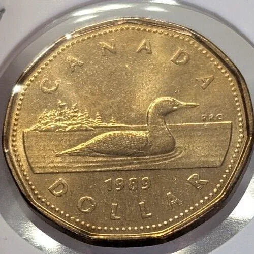 CANADA 198889 lot of 2 $1 One Loon Dollar AU SHIPPING LOW COST - NumisFind