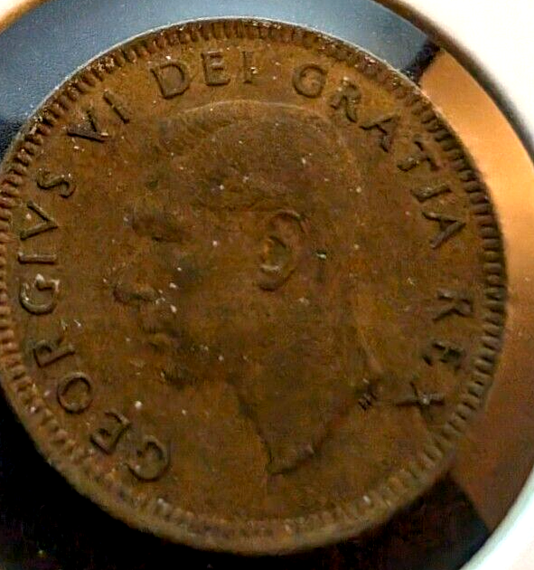 1952 Canada Small Cent Canadian 1 penny coin VERY NICE !1