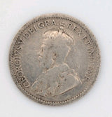 1912 Canada 5 cents Silver Coin Nickel Circulated1