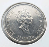 2000 Canada Special Edition Pride Of Nation Quarter - B U1