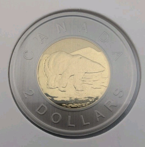  Canada SPECIMEN FROSTED FINISH 2 Dollar Toonie coin, Mint UNC, 20190
