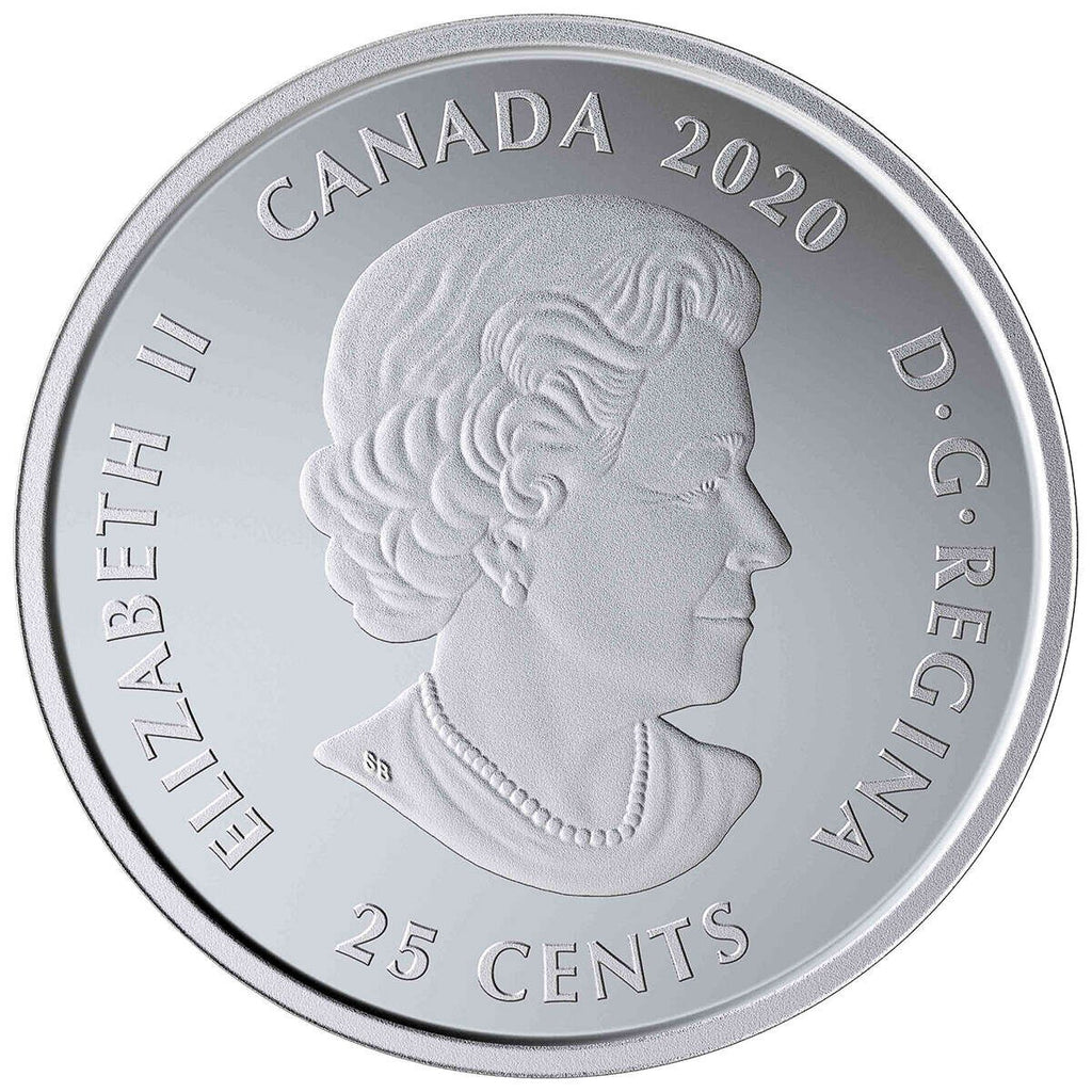 2020 25-Cent Toronto Raptors 25th Season Coin - Commemorative Coin card3