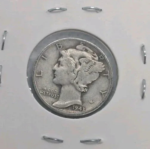 Mercury dime lot of 7, 1940 To 1945. 90% silver coins - NumisFind