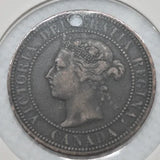 CANADA - 1882-H OBV2 Large Canadian 1 Cent Penny - VF-20 - SHIPPING LOW COST - NumisFind