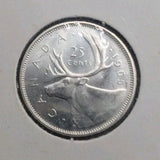 1965 Canadian 25 Cents .800 Silver QuarterDollar Queen Elizabeth II - UNC - NumisFind