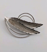 Bond Boyd 925 Sterling Silver Vintage Floral Pin Brooch0