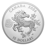 2026 Canada 1 oz Silver $15 Lunar Series Year of The Horse Coin - NumisFind