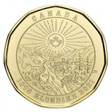 BU Canada 1896-2021 Klondike Gold Rush - Plain & Coloured - $1 dollar loonie2