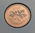 RARE Canada 1 Cent 2010 Magnetic Specimen Penny SP Perfect Condition - NumisFind