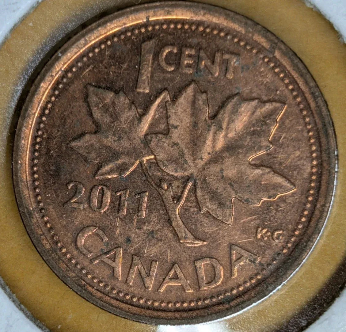 2011 NON MAGNETIC CANADA PENNY - NumisFind