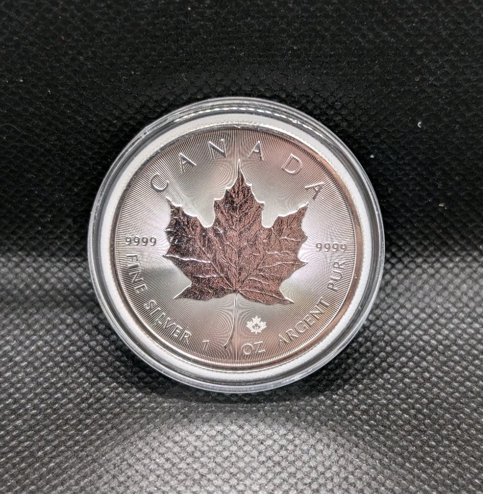 2026 Canada $5 Silver Maple Leaf Coin .9999 Pure 1 oz Fine Silver Bullion0