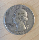 USA - 1953D - Washington ¼ $ Quarter Dollar - 0.9 silver coin - NumisFind