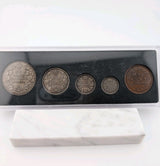 1998 Canada Silver 90th Anniversary Antique 5 Coin Set 1908-19981