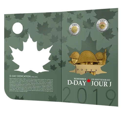 Canada 2019 D-Day Collector Keepsake Coin Set in Original RCM Packaging1