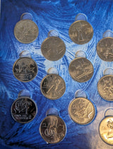 Vancouver 2010 - Circulated Coins Set - 17 commemorative Circulation Coins Set2