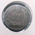 USA 1885 Indian Head penny one Cent coin  Good0