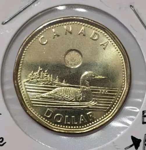 DOUBLE ERROR - Die Chip On The Tree And RRC - #4354 And #4355- 2018 Canada 1$ BU - NumisFind