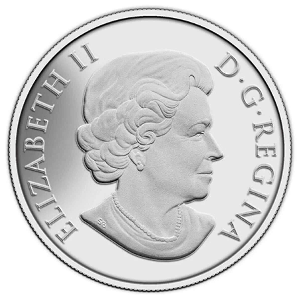 2014 Canada Grizzly Bear $100 for $100 1 oz .9999 Fine Silver Coin – Royal Canad1