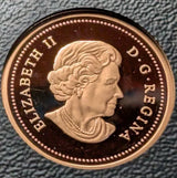 2005 Canada 8 Coin Silver PROOF Set w/ Gold Plated Silver Dollar - NO BOX - NumisFind