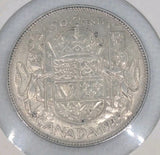 1949 CANADA SILVER 50 CENTS COIN - 0.8 Silver coin0