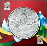 Canada 2015 $20 FIFA Women's World Cup Canada 2015 Pure Silver Coin Sealed0