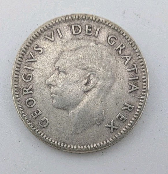 1950 Canada 10c Silver coin Dime - 2g of pure silver1