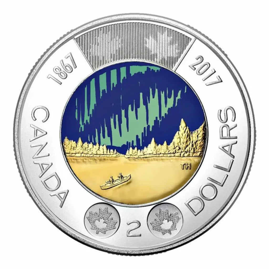 2017 Canada 5-Coin Set RCM - "My Canada, My Inspiration" Glow-in-the-Dark Toonie - NumisFind