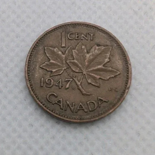 1947 ML Canada Small Cent Canadian 1 penny coin VERY NICE ! - NumisFind
