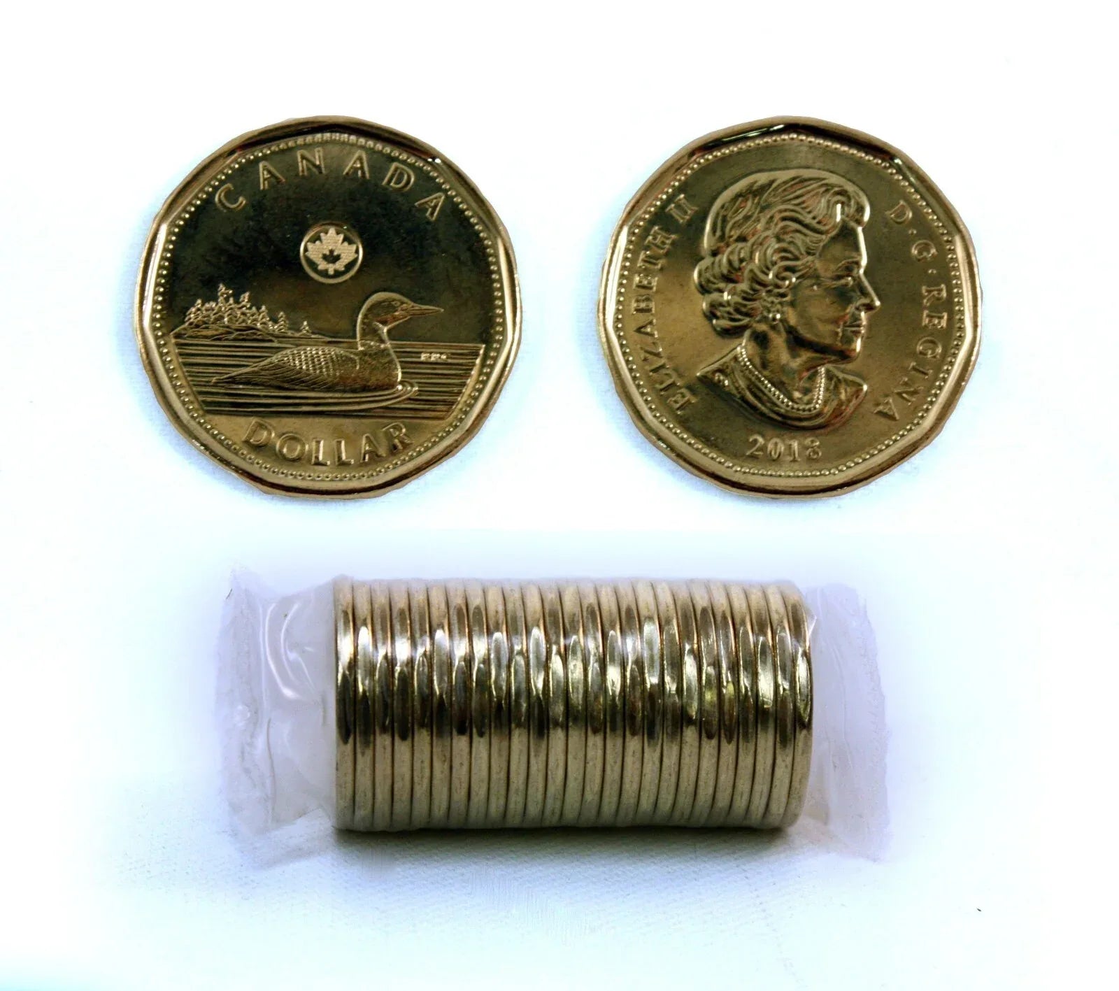 Canada 1$ 2018 Uncirculated Roll - NumisFind