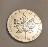 2013 Canada $5 Silver Maple Leaf Coin .9999 Pure 1 oz Fine Silver Bullion2