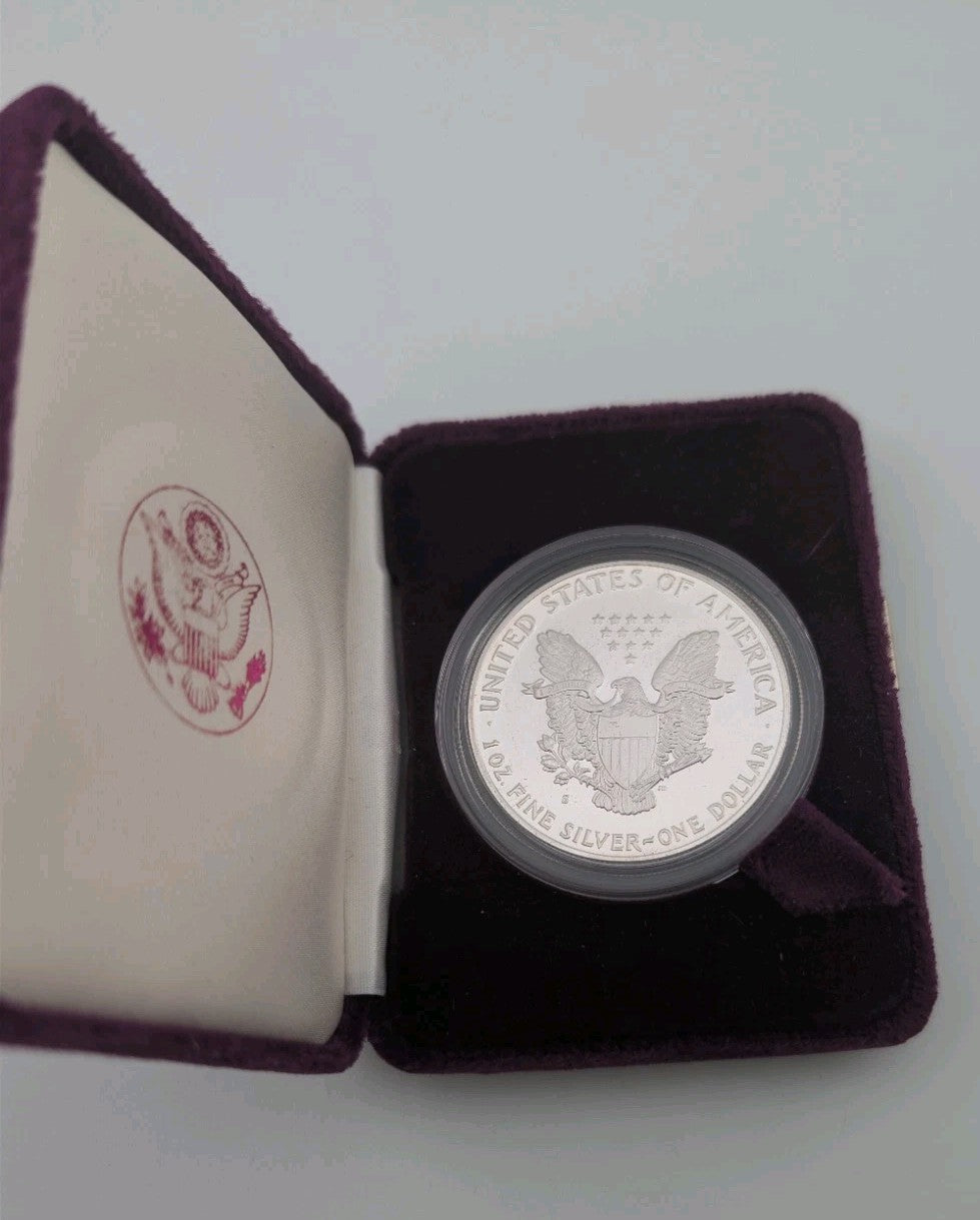 1988-S Proof Silver American Eagle BU - San Francisco Beautiful Proof Great Year0