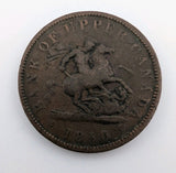 1850 Bank of Upper Canada 1 Penny Token1