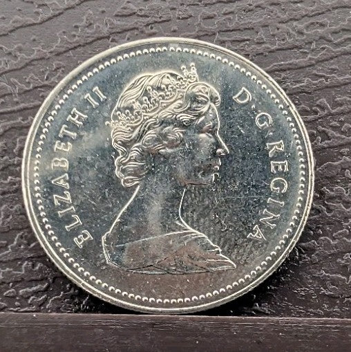 1985 Canadian Nickel Half Dollar 50 Cent Coin Canada1