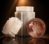 20 x Scottsdale Stacker's - 1oz 999 Copper Bullion Round - Eagle Stackable Coins0
