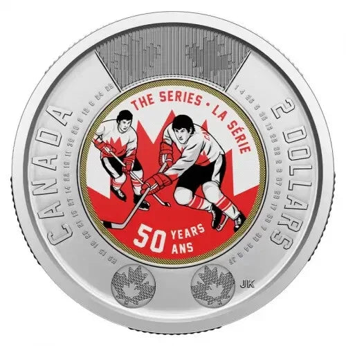 2022 Canada Toonie Summit Series Hockey 50th anniv $2 from roll BU - NumisFind