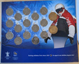 Vancouver 2010 - Circulated Coins Set - 17 commemorative Circulation Coins Set1
