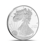 1/2 oz GSM .999 Fine Silver Eagle walking liberty Round0