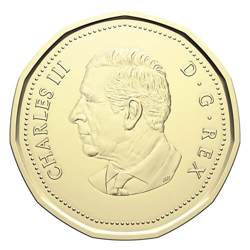 2025 Canada O CANADA Uncirculated set - special loonie - King obverse - NEW!3