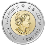 Canada 2020 WWII Victory 75th Non Coloured BU UNC Toonie from a Roll!! - NumisFind