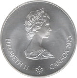 1973 Montreal Olympics .925 SILVER $5 Coin - Kingston and Sailboats - NumisFind