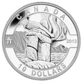 2013 The Inukshuk O Canada Series $10 Pure Silver Matte Proof - Coin only - NumisFind