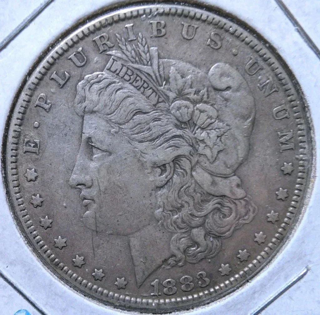 $1 Morgan Silver Dollar KEY DATE About Uncirculated Coin 1883 - NumisFind